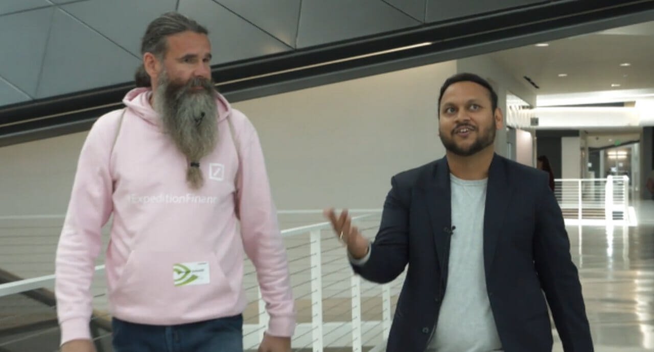 Jürgen Schmitt meets AI specialist Vijay Bhandari in New York