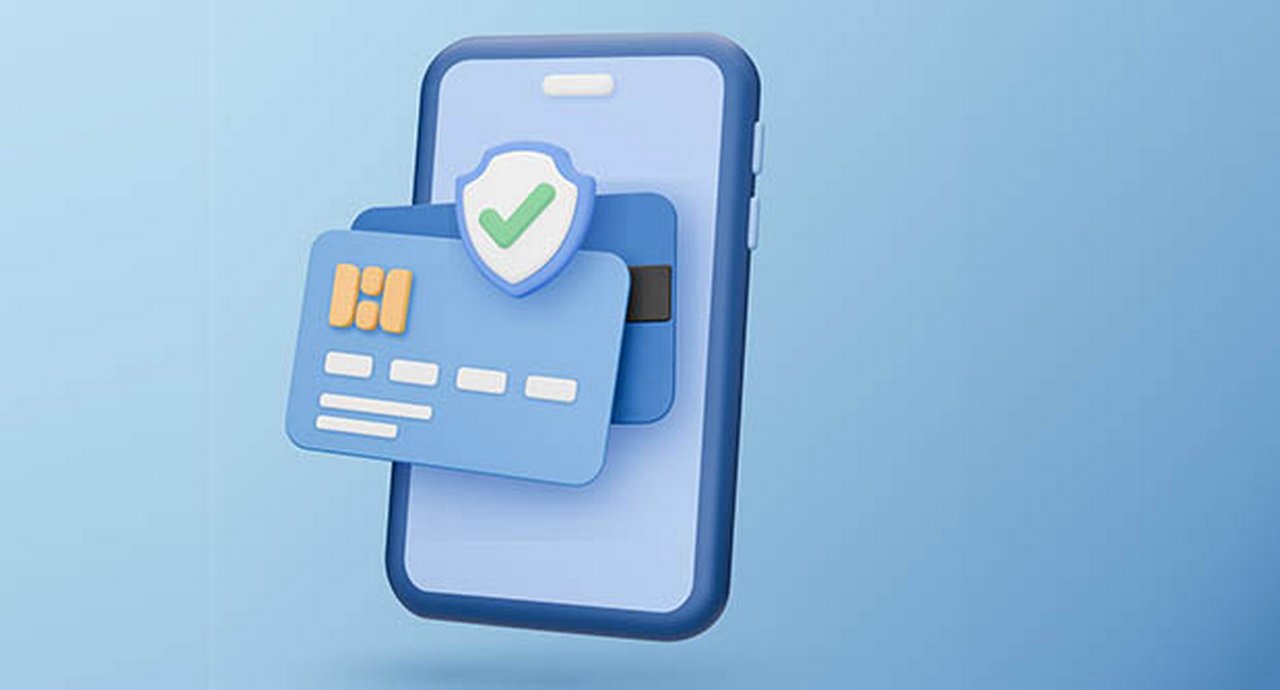 3d Vector Illustration Of Secure Mobile Payment