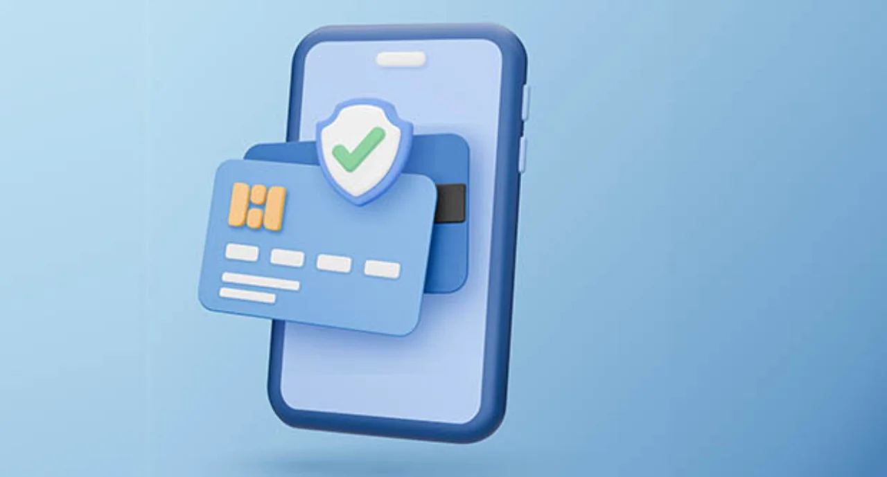 3d Vector Illustration Of Secure Mobile Payment