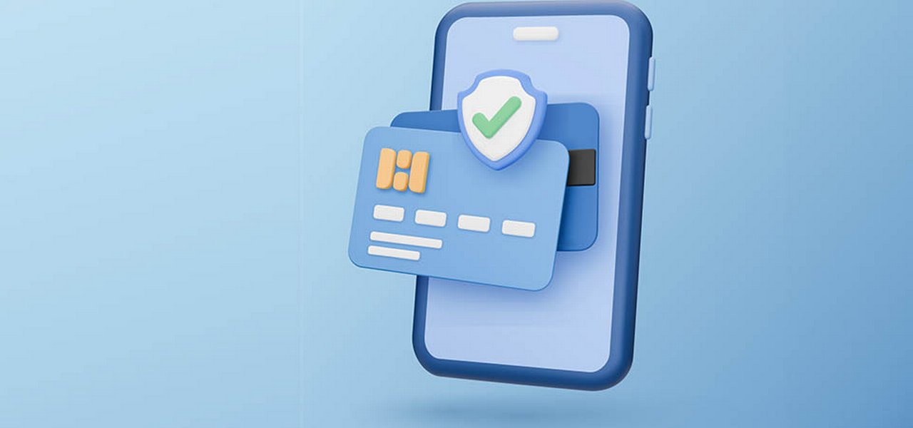 3d Vector Illustration Of Secure Mobile Payment