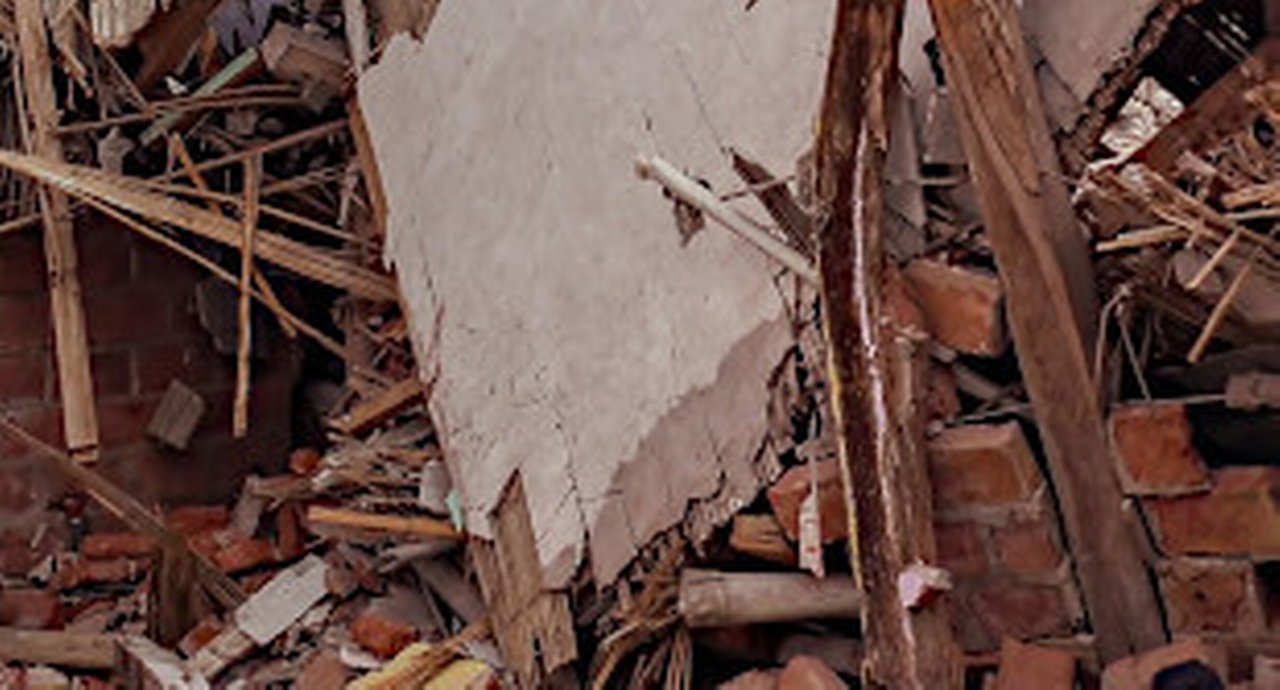 From the rubble