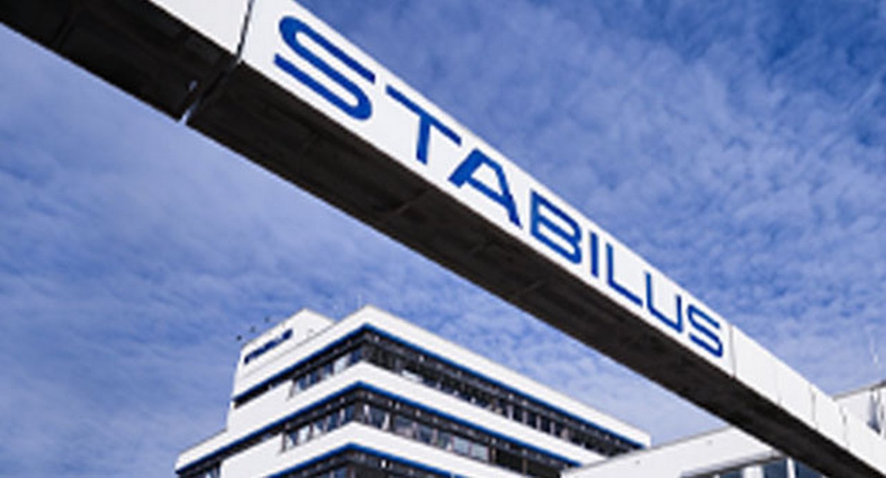 Stabilus written on a bridge