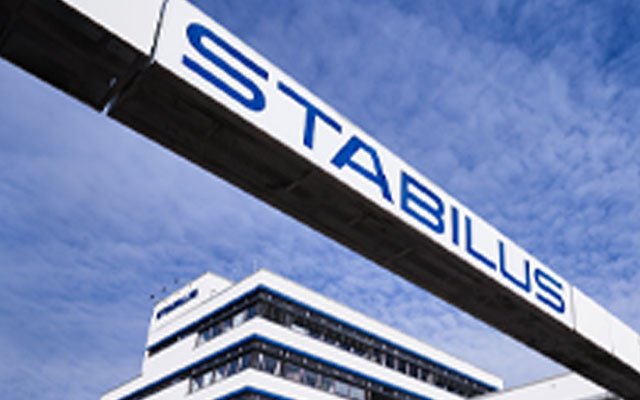Stabilus written on a bridge