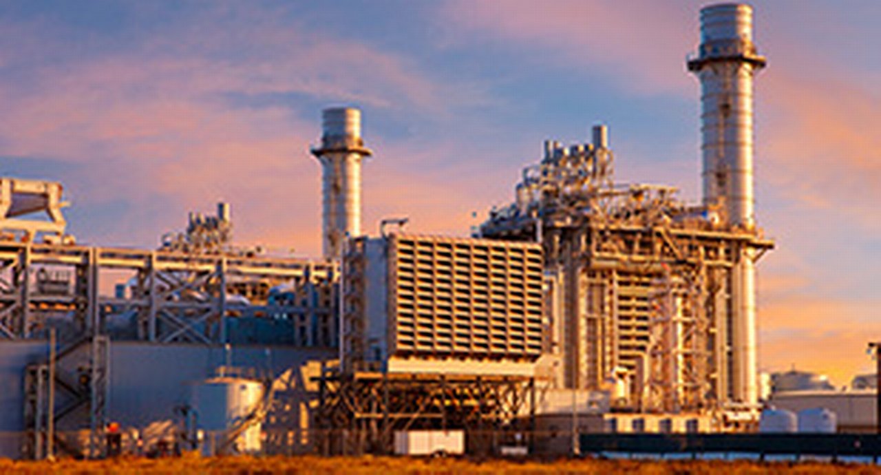 Natural gas-fired electrical power plant