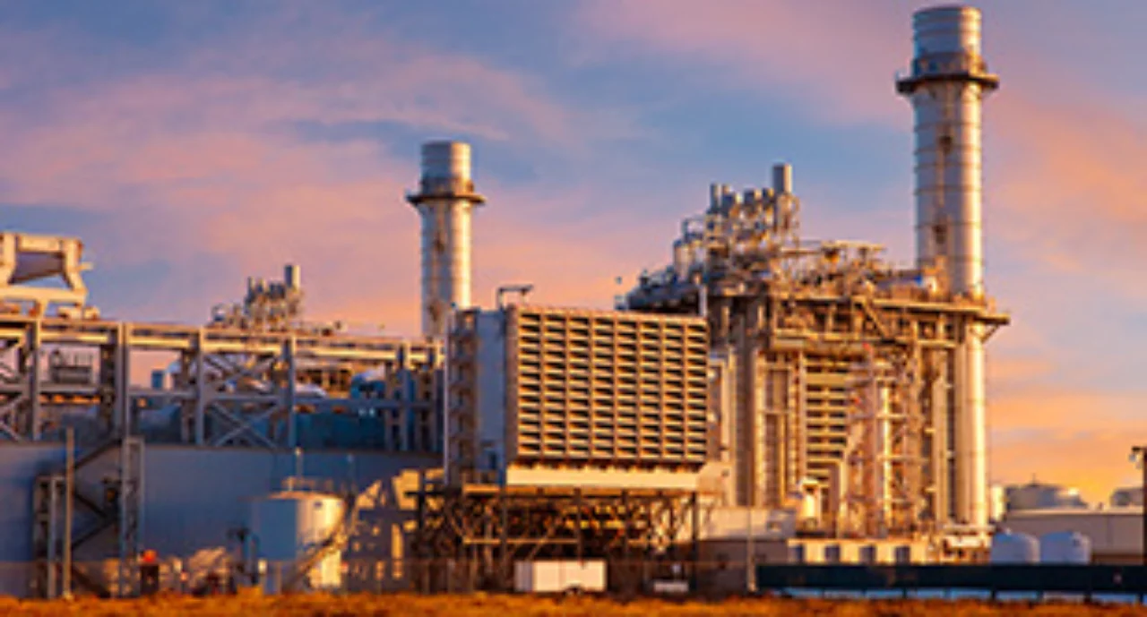 Natural gas-fired electrical power plant