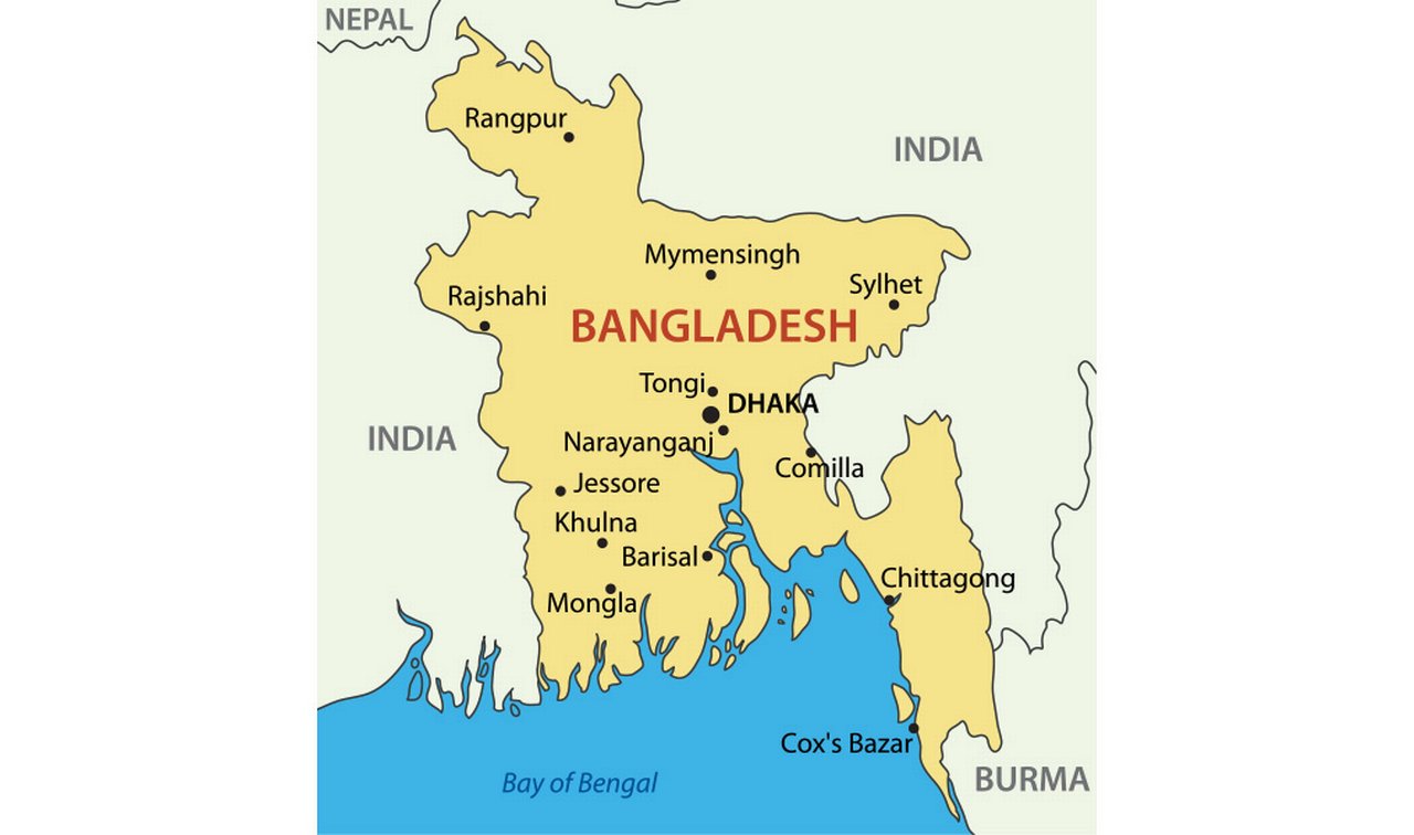Figure 2: Map of Bangladesh