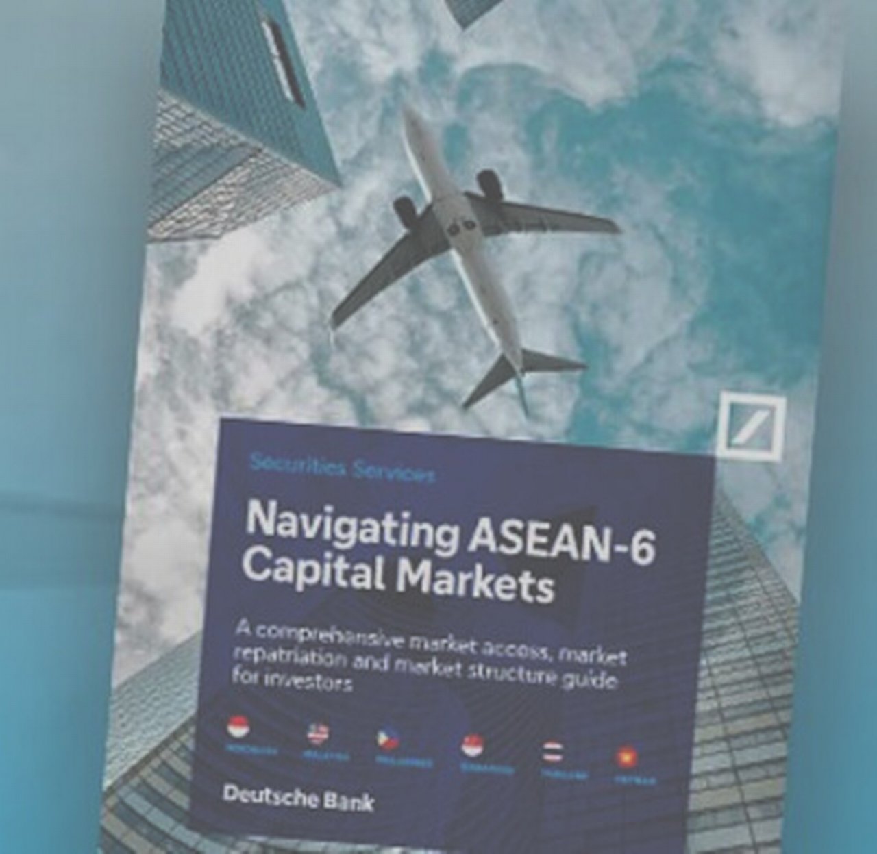 Cover of ASEAN-6 guide on light blue background