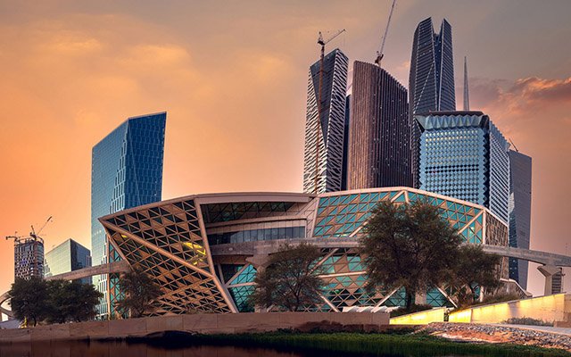Kingdom of Saudi Arabia, Riyadh, King Abdullah Financial District