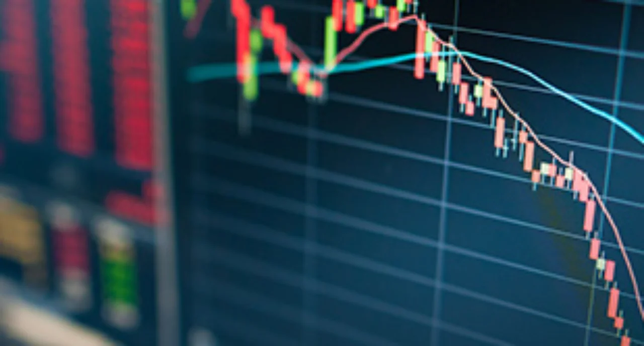 Investment theme stockmarket and finance business analysis stockmarket with digital tablet