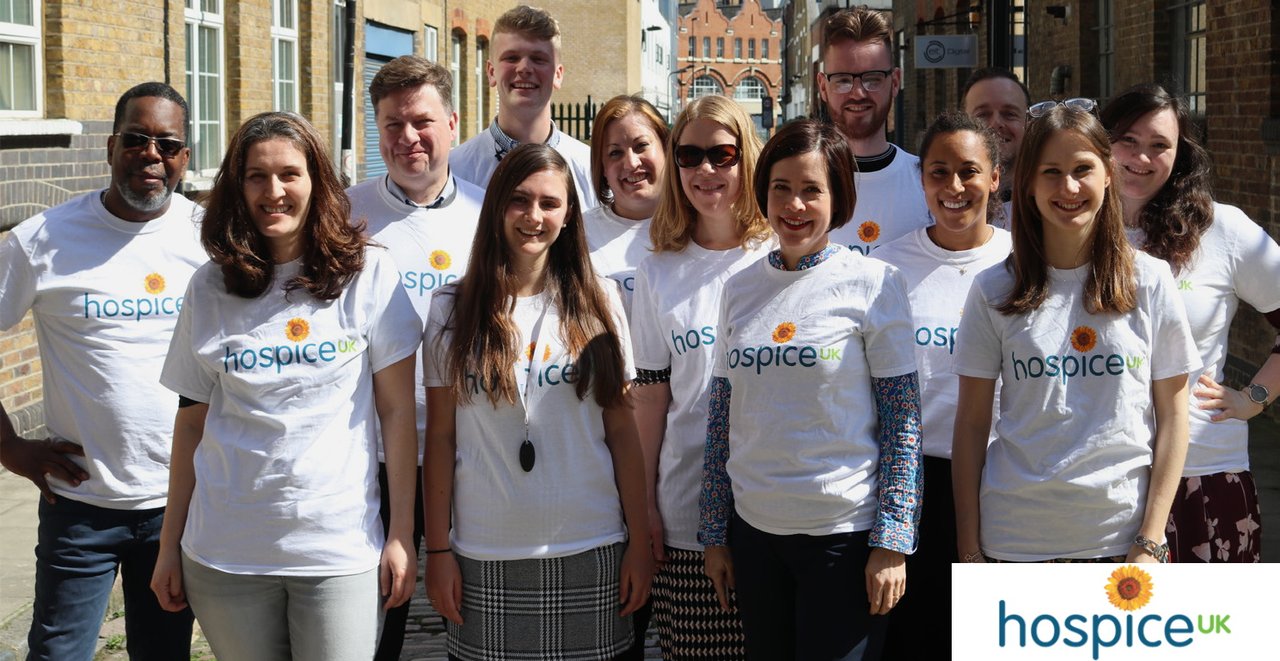 The Hospice UK team and supporters
