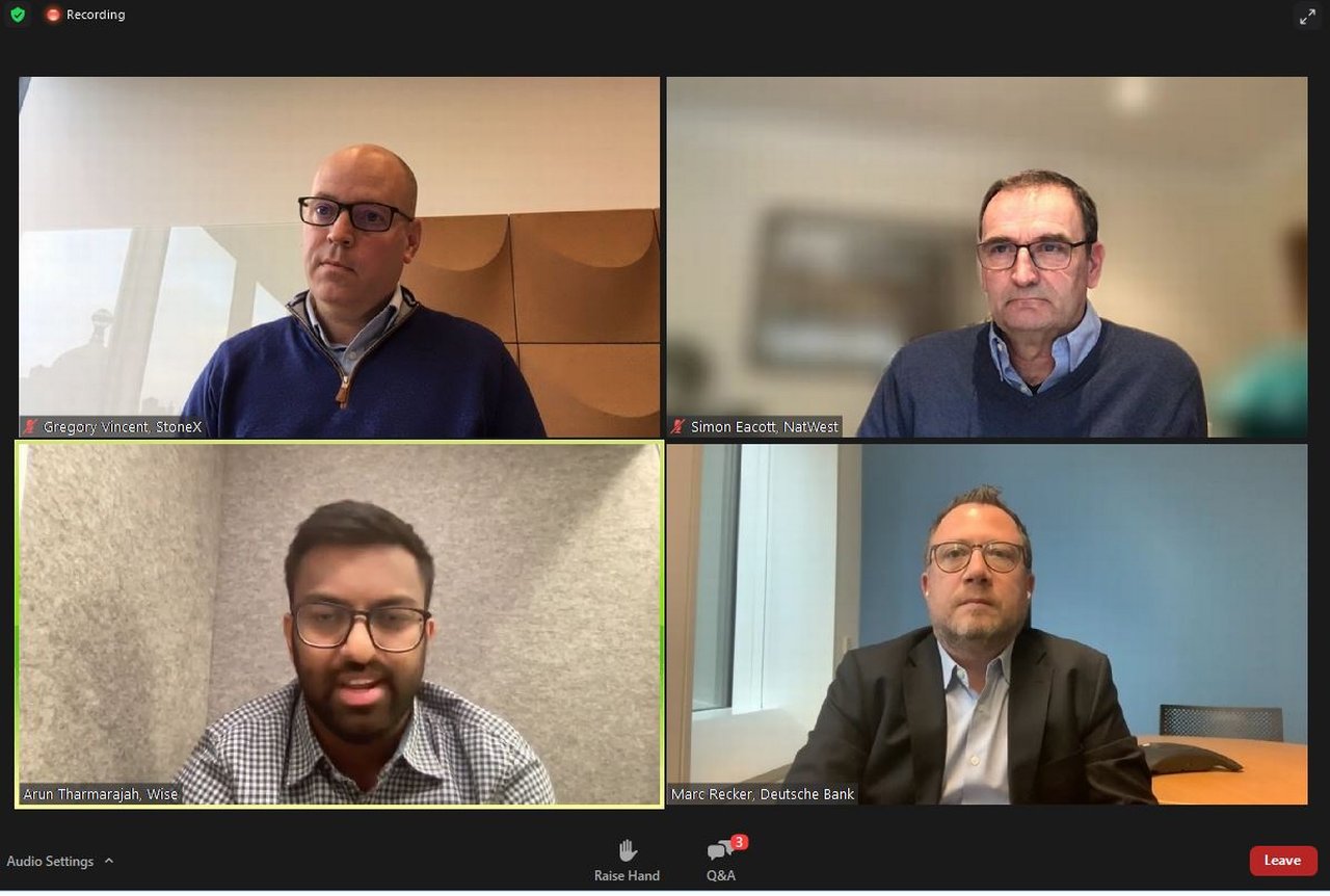 Bankers Association for Finance and Trade (BAFT) 2022 Virtual Bank to Bank Forum panelists