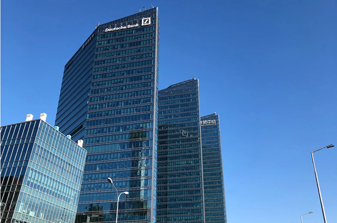 Deutsche Bank headquarter building in China