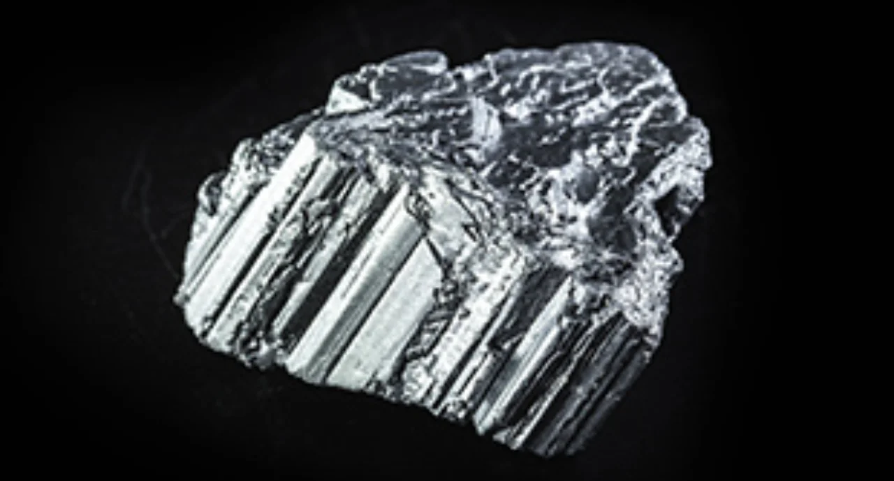 Neodymium stone, part of the rare earth group, the world's strongest magnetic ore used in technology industry
