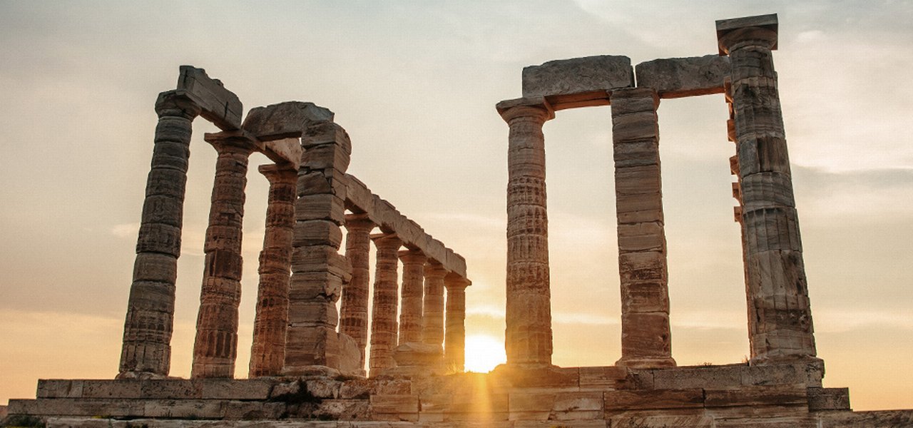 Poseidon Temple In Sounio Greece