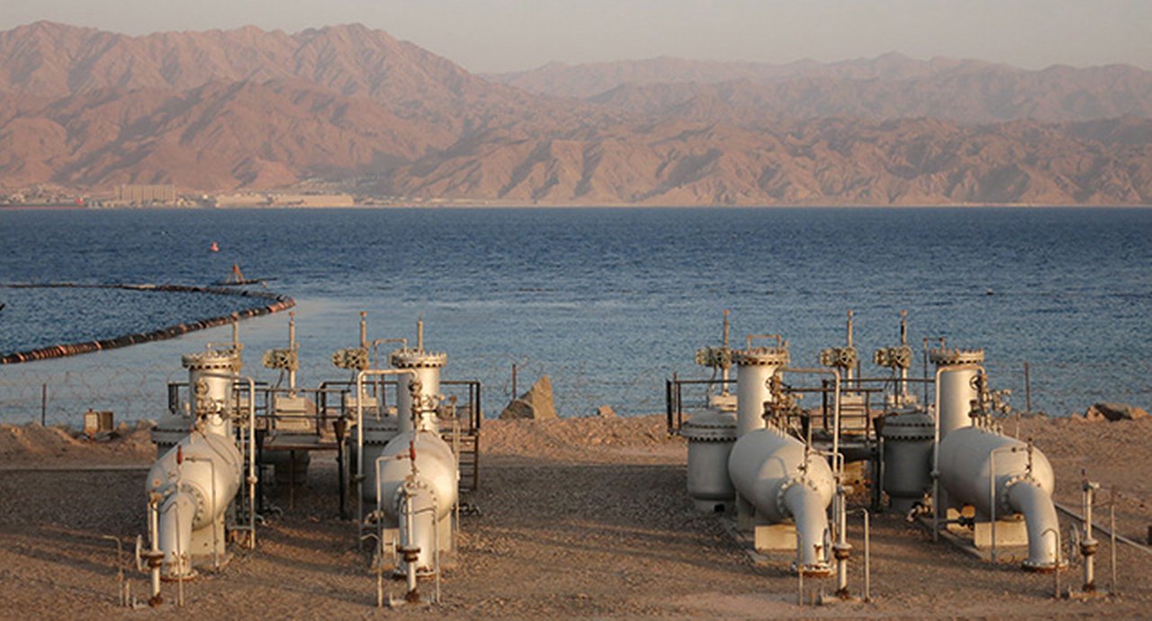 Crude Oil Tanker Terminal In Red Sea Gulf Of Aqaba Empty Energy Crisis
