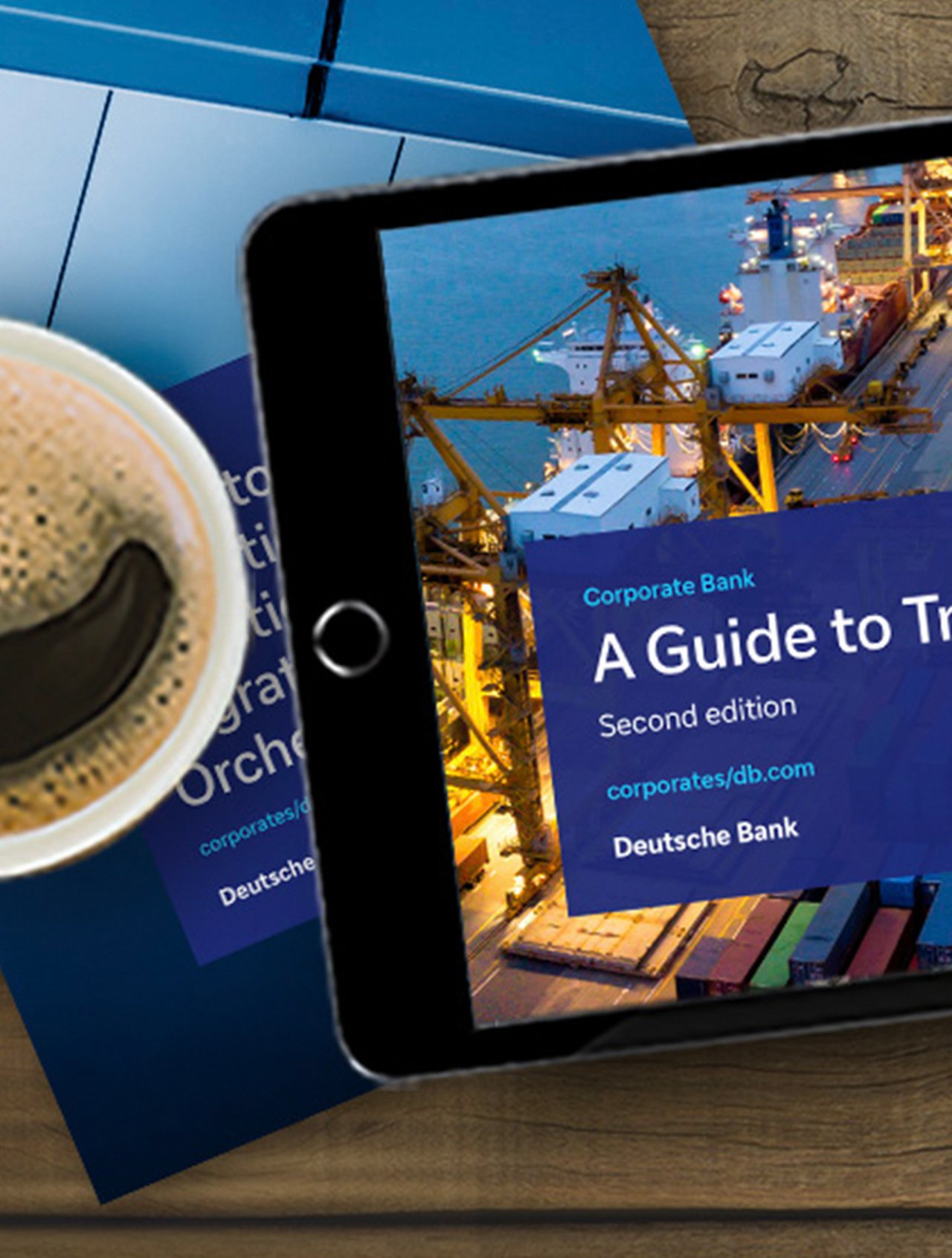 flow white paper being displayed on a tablet