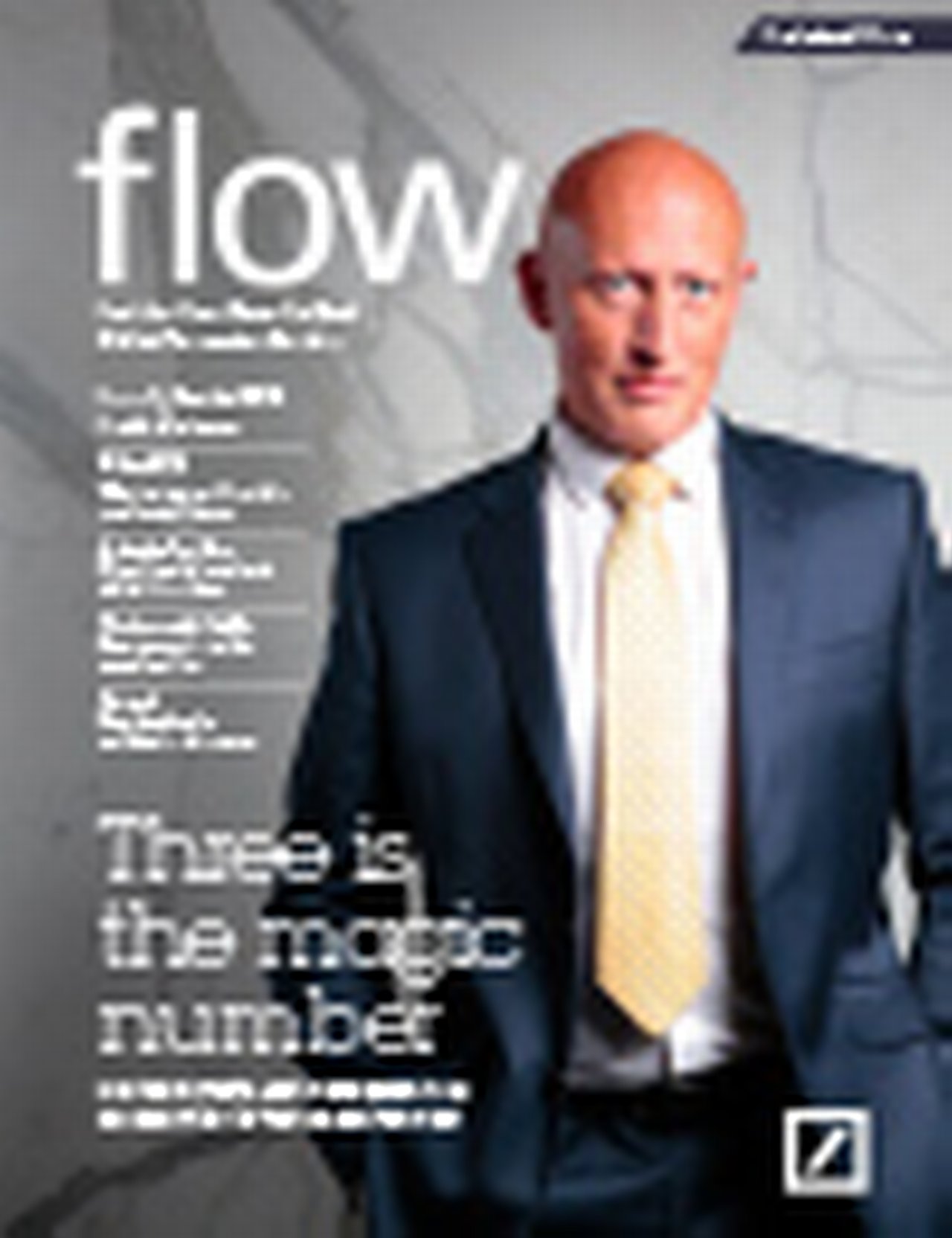 cover flow issue no1 institutional edition – Three is the magic number