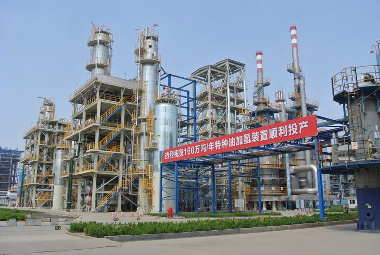 Qingyuan's 1.6 million-tonne hydrogenation facility