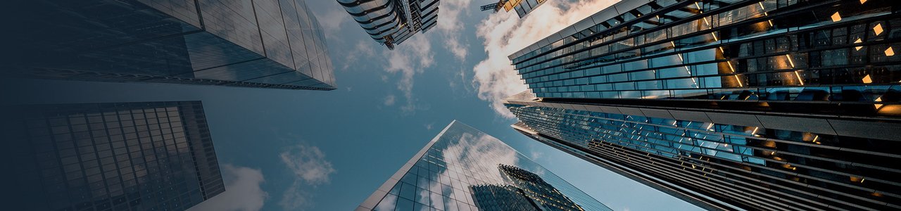skyscrapers from below