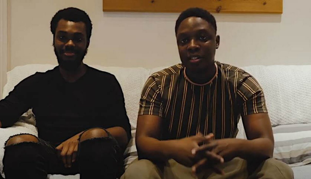 Ndubuisi Uchea and Hayel Wartemberg, co-founders of Word on the Curb