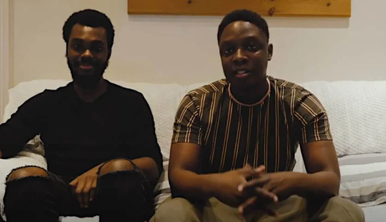 Ndubuisi Uchea and Hayel Wartemberg, co-founders of Word on the Curb