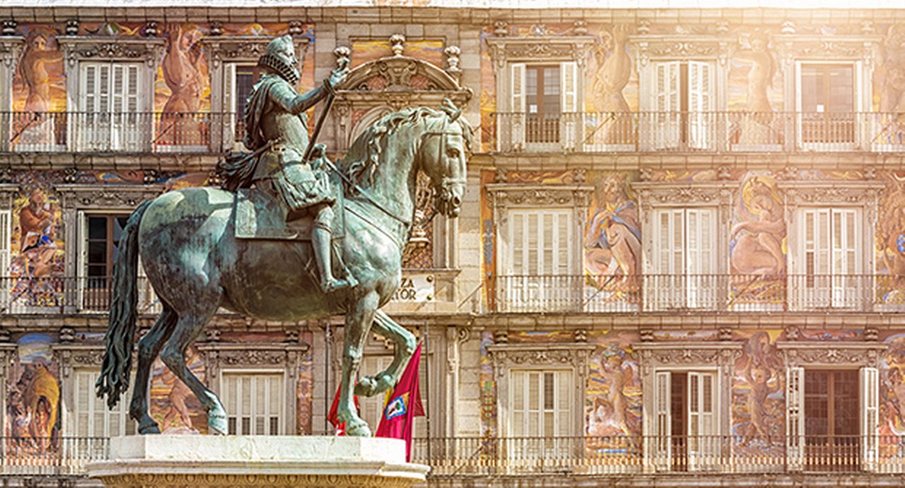 Plaza Mayor In Madrid