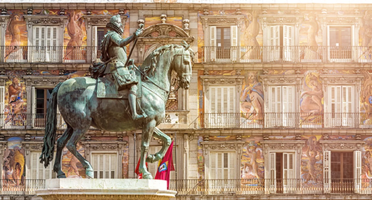 Plaza Mayor In Madrid