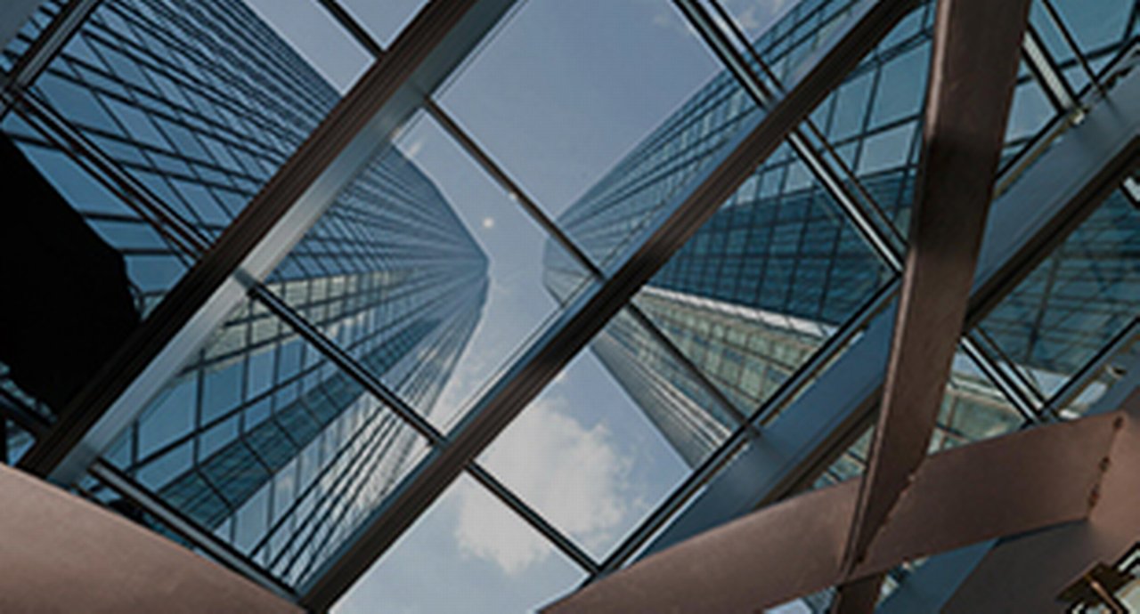 Skyscrapers from below