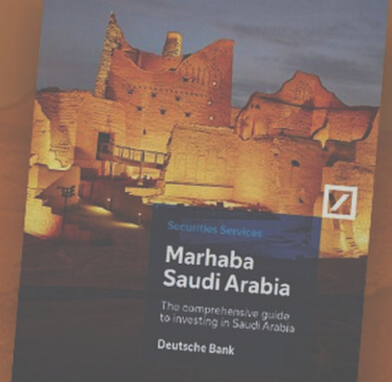 Cover of Marhaba Saudia Arabia on light brown background