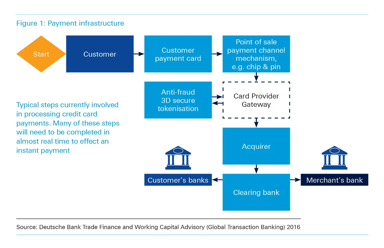 Figure 1: Payment infrastructure