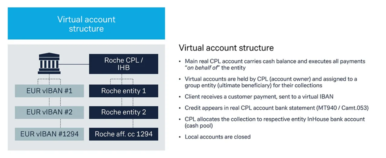 Figure 2: Virtual accounts structure