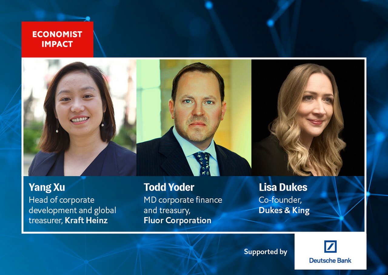 Economist image with Yang Xu, Todd Yoder, and Lisa Dukes