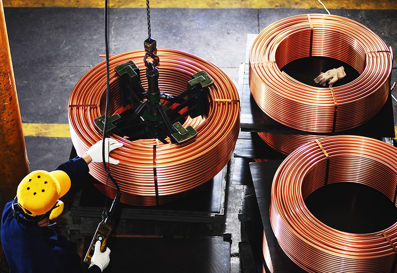 Copper coils