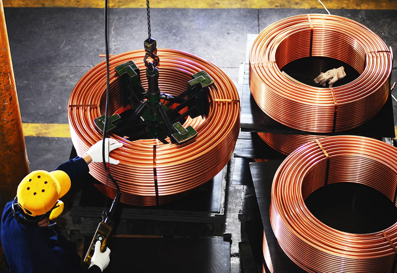 Copper coils