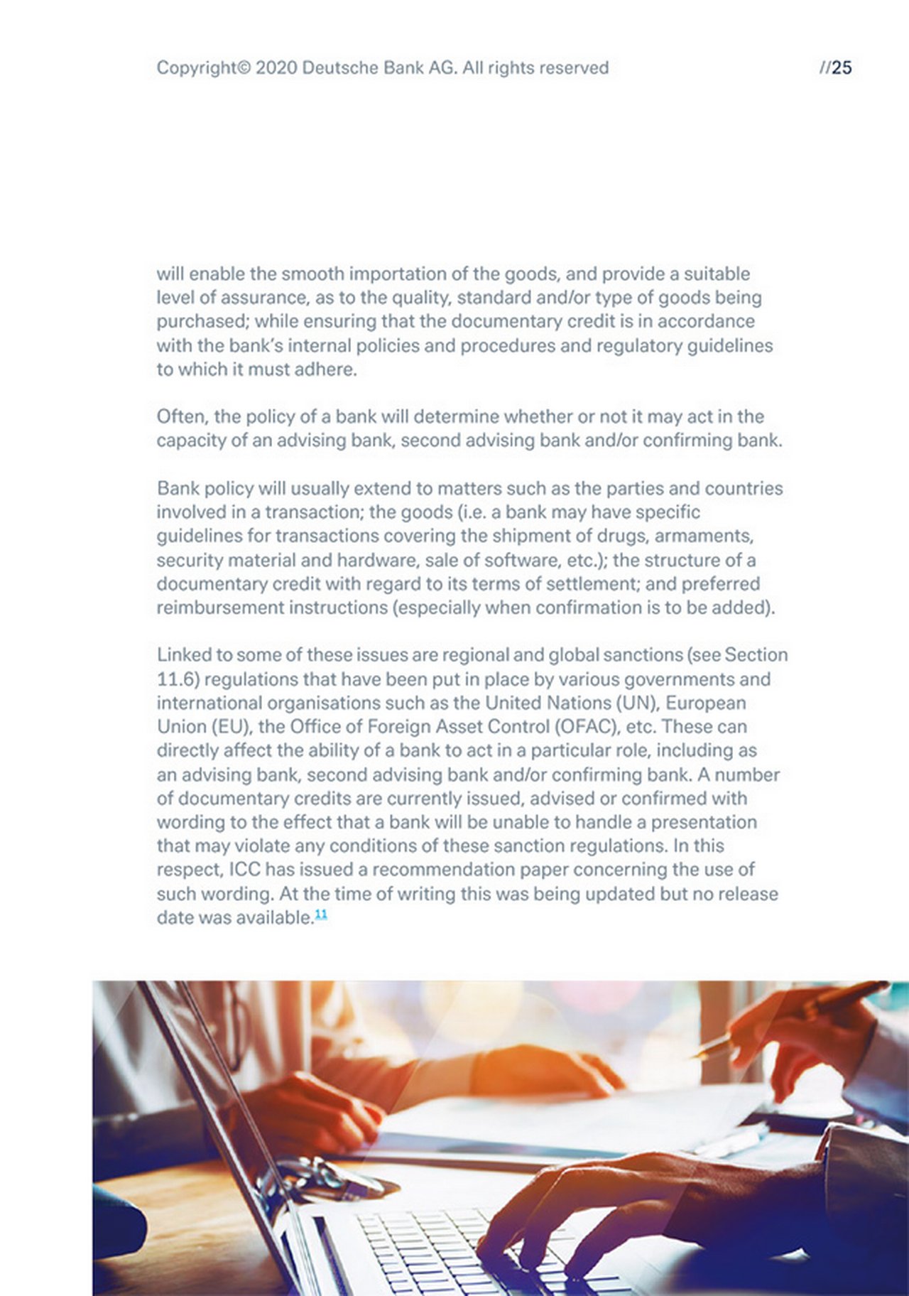 Page from pdf: ${esc.q}A Guide to trade finance${esc.q}