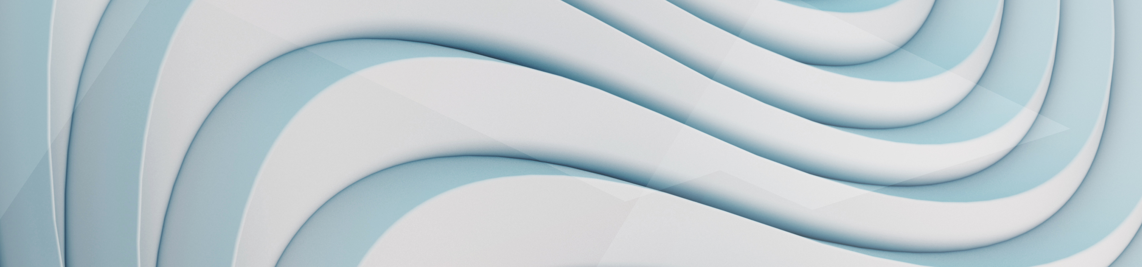 Curved white lines forming a wave