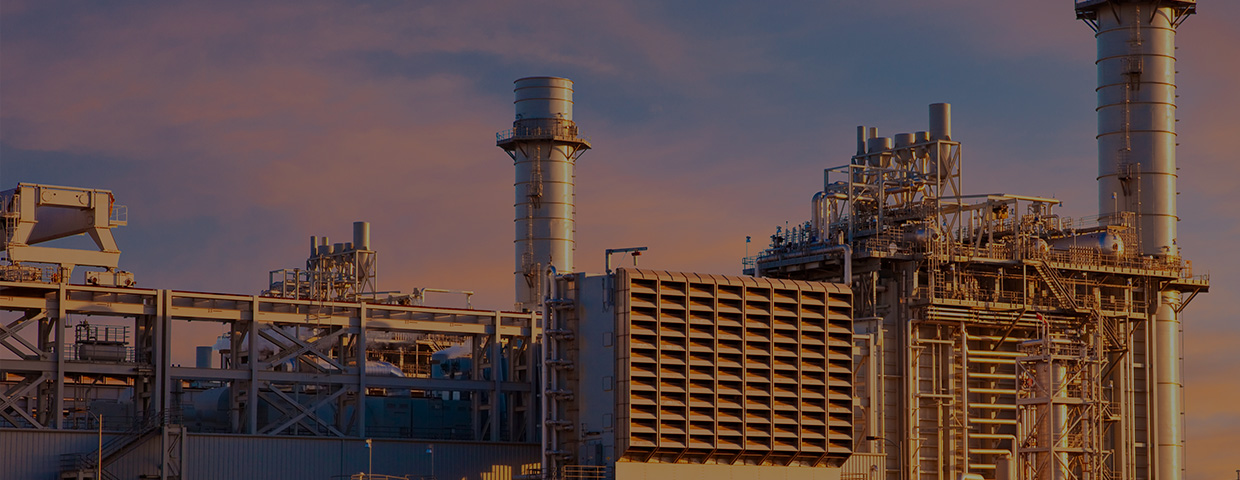 Natural gas-fired electrical power plant
