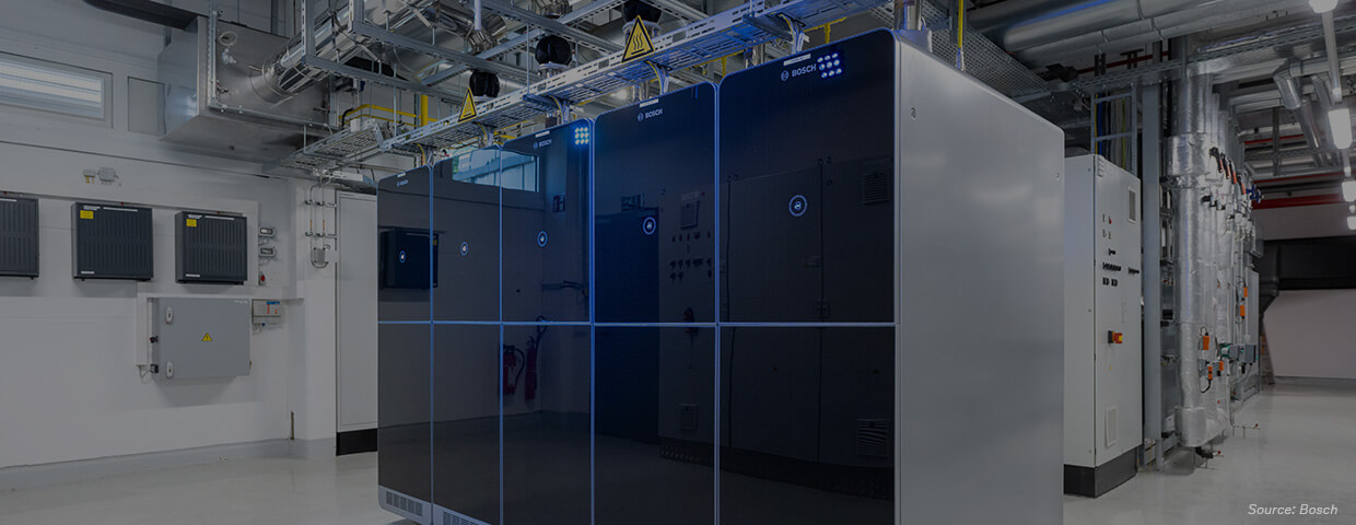SOFC system, Photo: © Robert Bosch GmBH