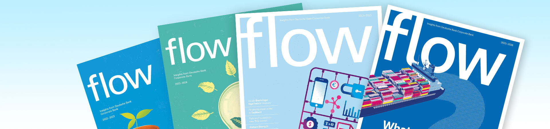 four flow magazine covers