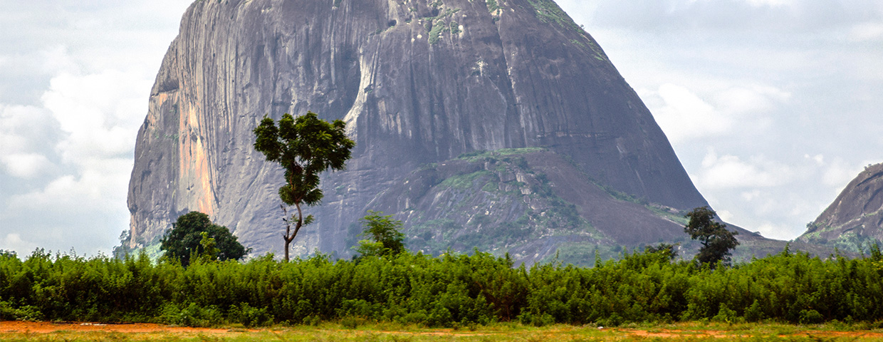 Zuma Rock is a large monolith near Abuja