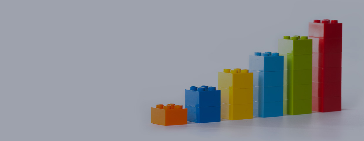 gaming pieces arranged as a chart