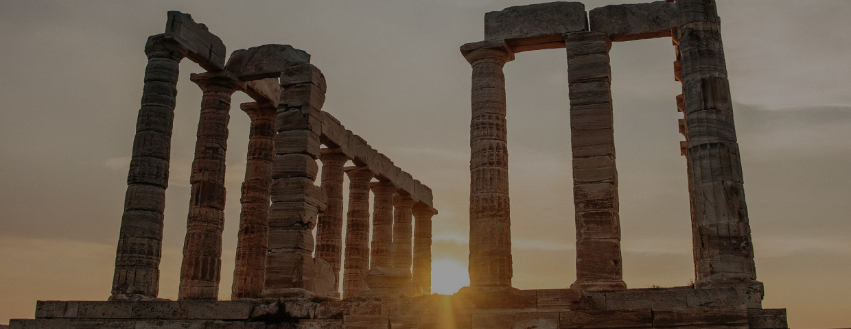 Poseidon Temple In Sounio Greece