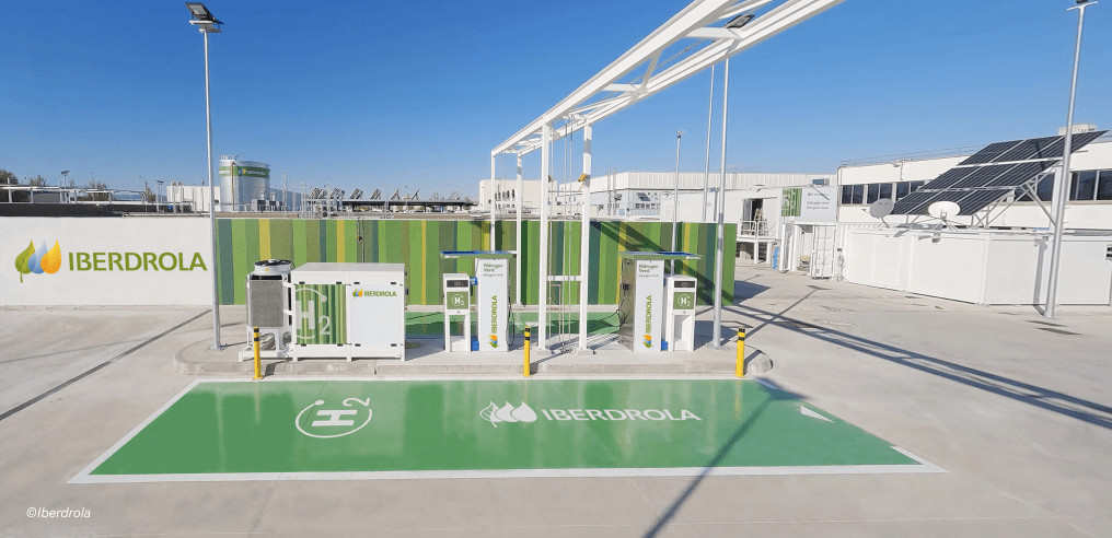 Iberdrola’s green hydrogen stations in Spain © Iberdrola