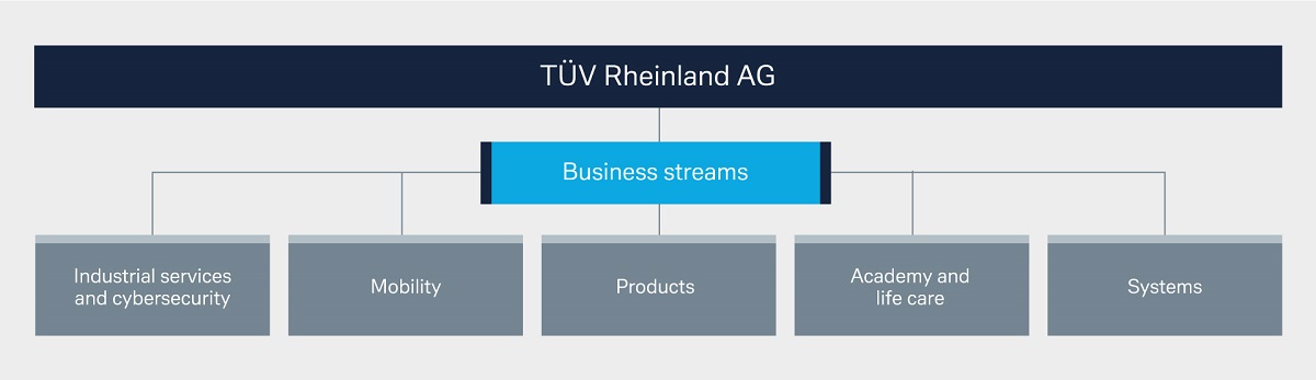 Figure 1: TÜV Rheinland business streams