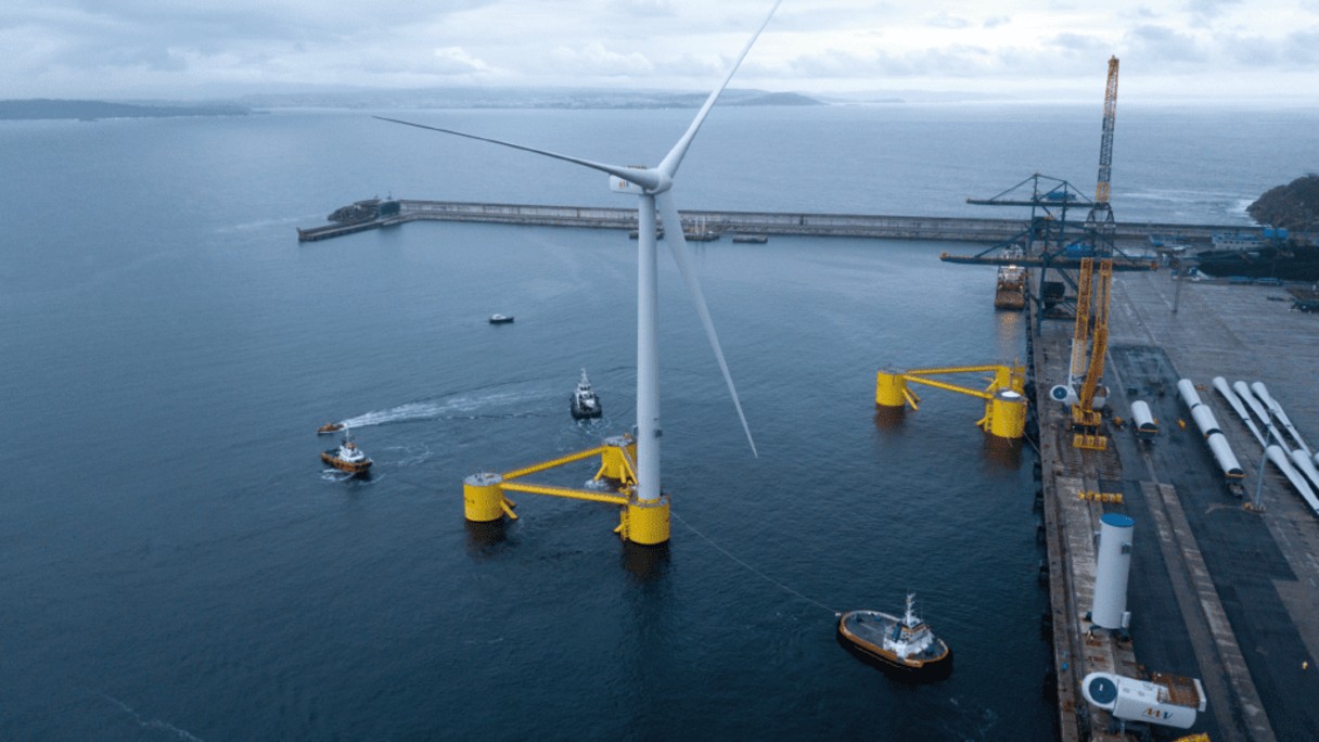 The EFGL project at the end of its development phase in January 2022 © Ocean Winds