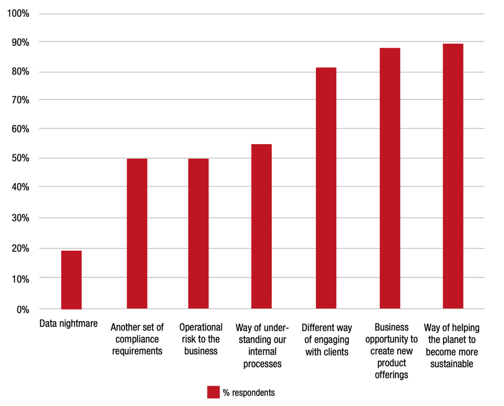 Figure 3: Views of ESG in respondent’s organisations