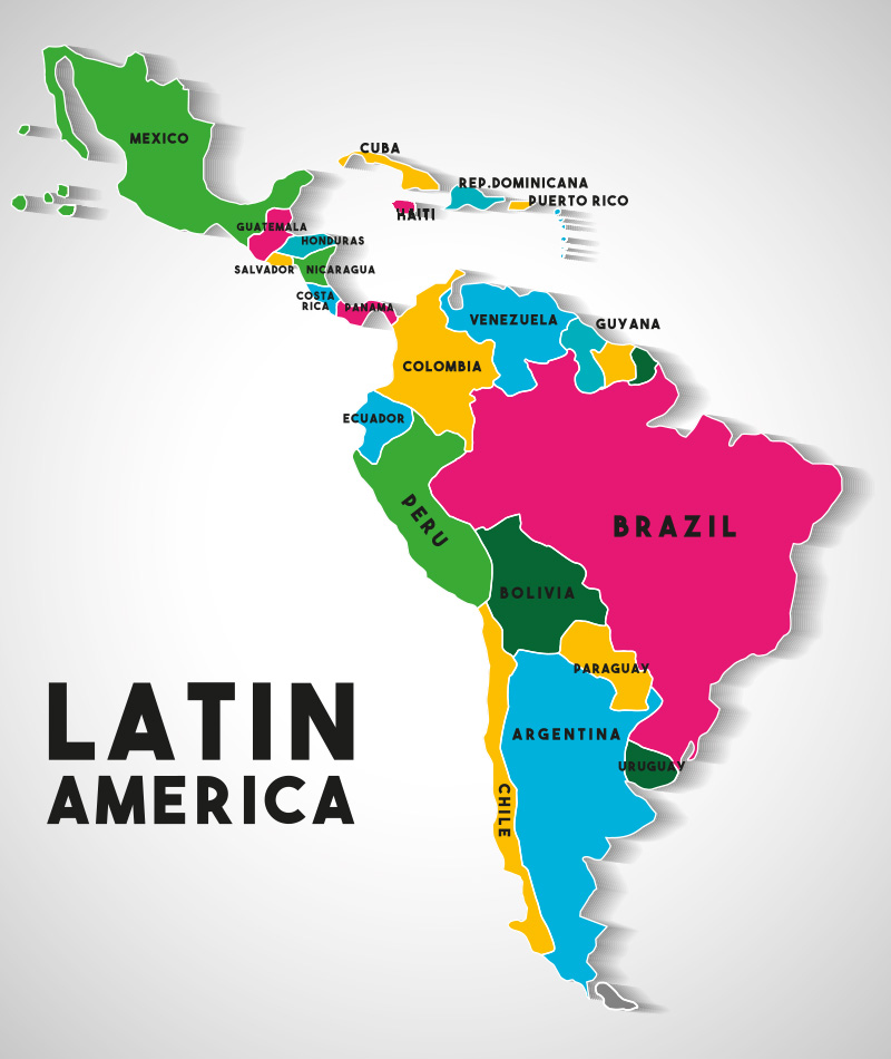 Latin America Map