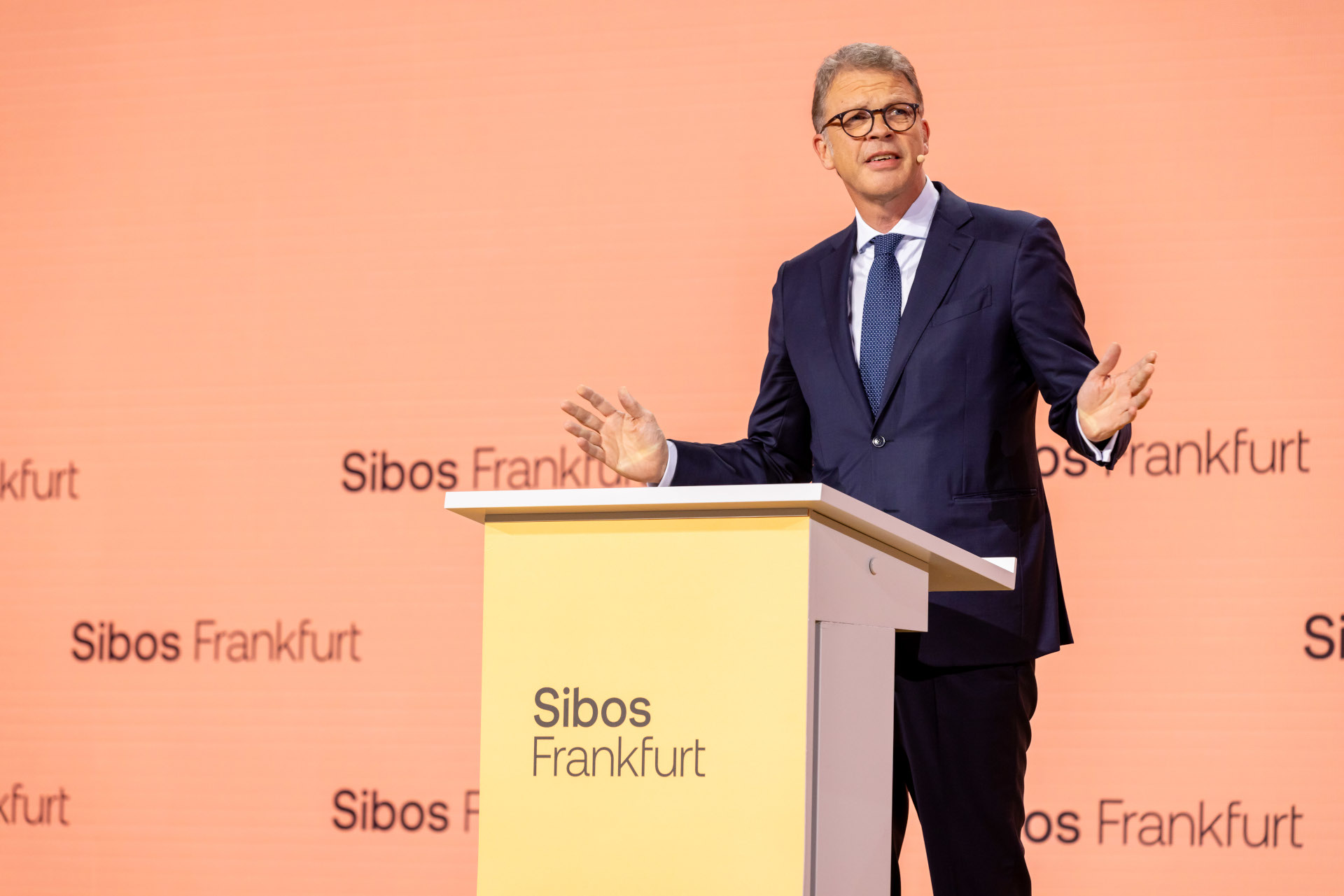Deutsche Bank CEO Christian Sewing addresses Sibos Frankfurt 2025