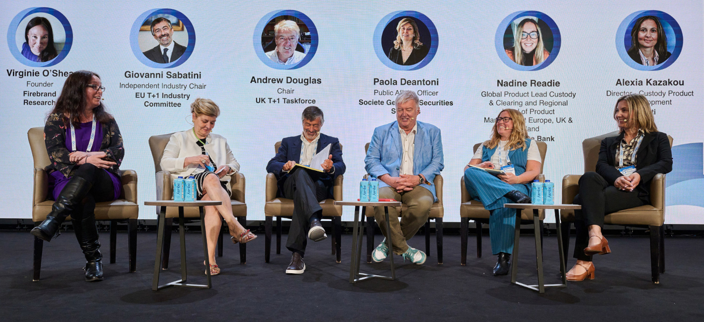 Panellists discuss ‘Delivering the right environment for a successful T+1 transitio (Source: The Network Forum)