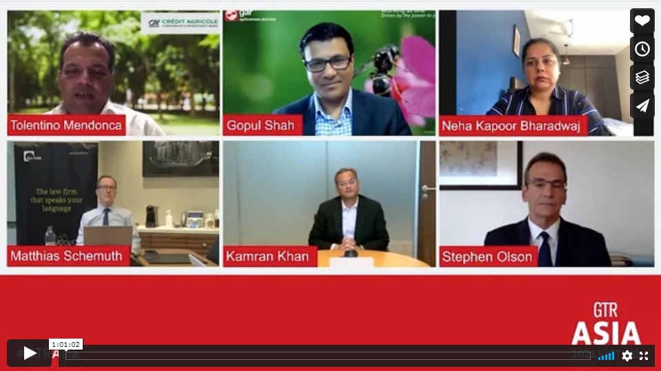 Screenshot of GTR Asia panellists